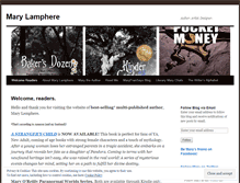 Tablet Screenshot of marylamphere.com